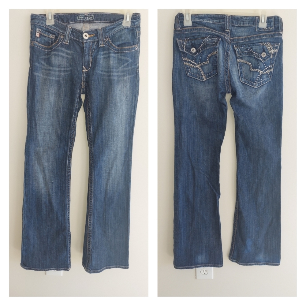Big Star Boot Cut Jeans. Size 27